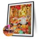 thumbnail image 1 of Cuadros Decorativos Kits de pintura de diamante 5D DIY Imagen de gnomo de taladro con forma especial parcial (YXC198) Likrtyny embutido en tela, 1 of 8