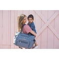 thumbnail image 5 of JJ Cole Caprice Satchel Diaper Bag Heather Grey, 5 of 7