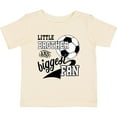 thumbnail image 3 of Inktastic Little Brother and Biggest Fan Soccer Player Boys Baby T-Shirt, 3 of 5