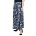 thumbnail image 2 of NY Collection Women's Plus Size Maxi Skirt With Sash Waist Tie, 2 of 4