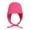 Hot Pink, variant on Winter Outdoor Cold Proof And Warm Knitted Wool Hat Fashion Versatile Cover Hat Warm Head Gear