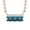 Blue Diamond, variant on Collection Round White Diamond & Ruby Horizontal Bar Pendant for Women with 18 Inch Silver Chain (0.05 ctw, Color I-J, Clarity I2-I3) in 925 Sterling Silver