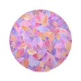 thumbnail image 2 of 15.4" Round Placemat Set of 1 Polyester Fabric Place Mats Non-Slip Dining Kitchen Table Mats for Kitchen Party Decor Small Colors Shapes, 2 of 5
