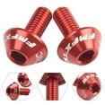 thumbnail image 3 of 1 Paire de Vis de Cage de Bouteille de Vélo en Acier Inoxydable M5*12 Support de Pompe à Air Coloré Vis Fixes, 3 of 12