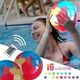 thumbnail image 2 of Juguetes de piscina con luz luminosa, juguetes inflables para piscina de playa con luz LED, pelota de playa con integración perfecta, 2 of 6