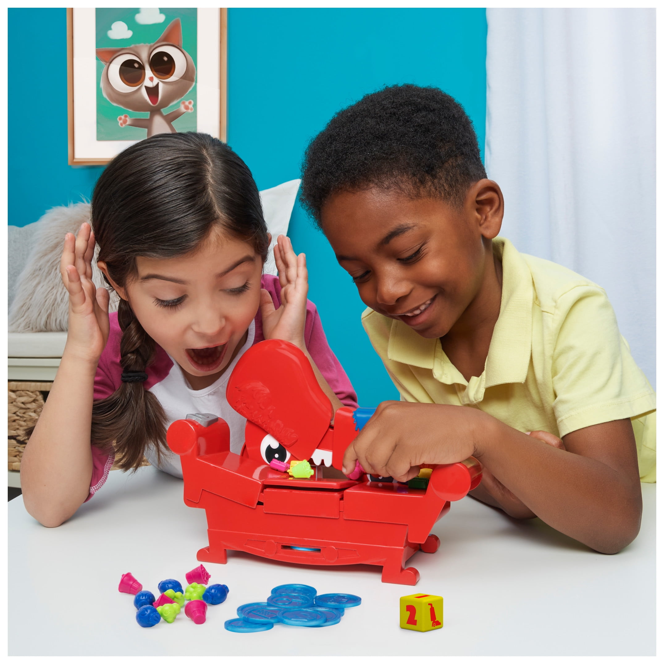 Grouch Couch, Furniture with Attitude Popular Funny Fast-Paced Board Game with Sounds, for Families and Kids Ages 5 and up
