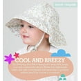 thumbnail image 2 of Baby Sun Hat, Kids Sun Hat - Baby Boy Sun Hat, Baby Girl Sun Hat - Baby Beach Hat, Baby Summer Hat, Baby Swim Hat & Beach Hat White Floral, 2 of 7
