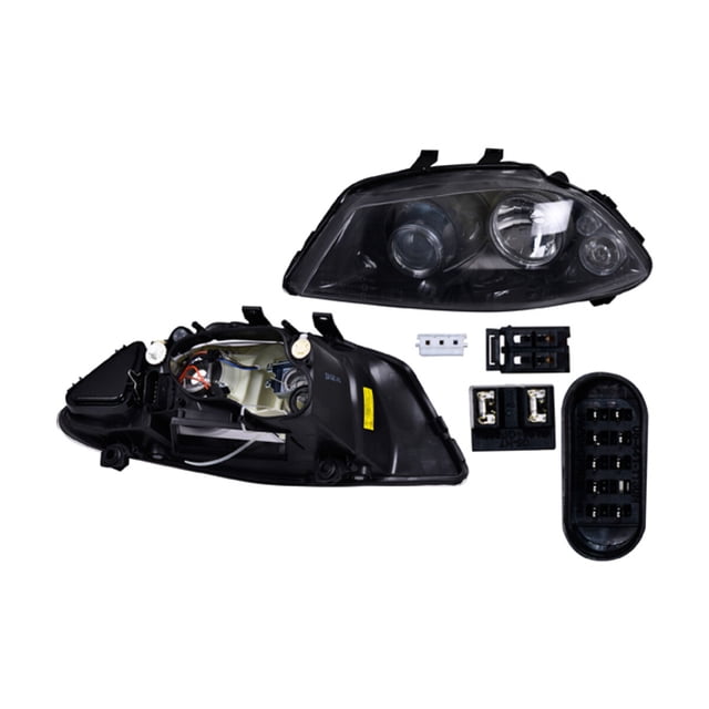 Faro Ibiza 2003 A 2009 Seat Izq Eléctrico S/Motor P/Foco Xenón DEPO .
