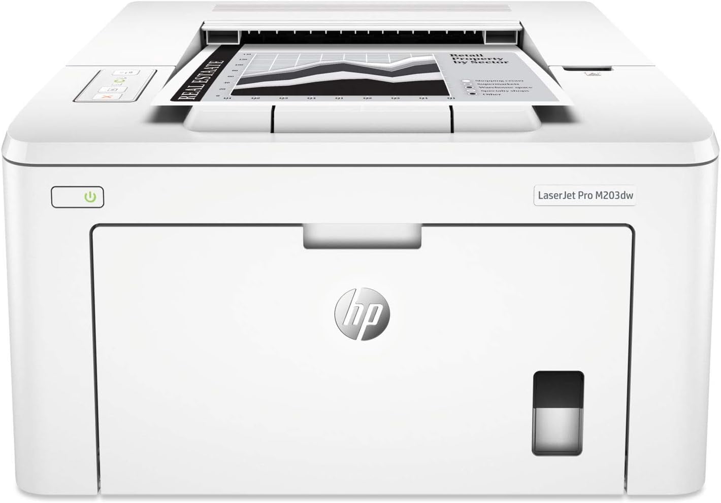HP LaserJet Pro M203dw Wireless Monochrome Printer with built-in Ethernet & 2-sided printing (G3Q47A) (Sold without manufacturer warranty)