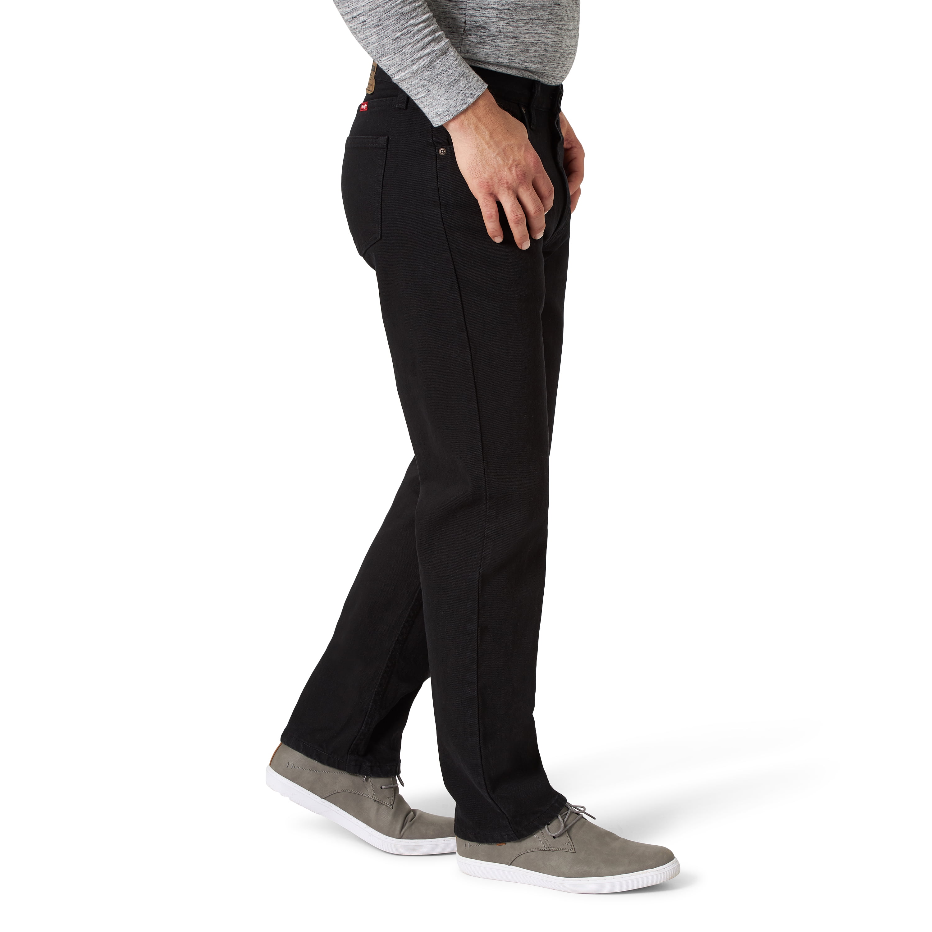 Wrangler Men's and Big Men's Relaxed Fit Cotton Jeans