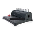 thumbnail image 2 of A4 Paper Comb Type Financial Binding Machine Manual Rubber Ring Clamp Hole Punching Machine 21 Hole Manual Binding Machine 1pc, 2 of 6
