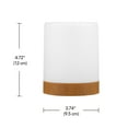 thumbnail image 7 of Globe Electric LED Integrated Rechargeable Multicolor Portable Touch Lamp with Included USB Cable, 91009546, 7 of 7