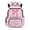 Baseball Pink Bow, variant on Duck Camo Bow Kids Backpack for School Boys Elementary Large Capacity Daypack with Side Water Bottle Pocket for Camping and Hiking