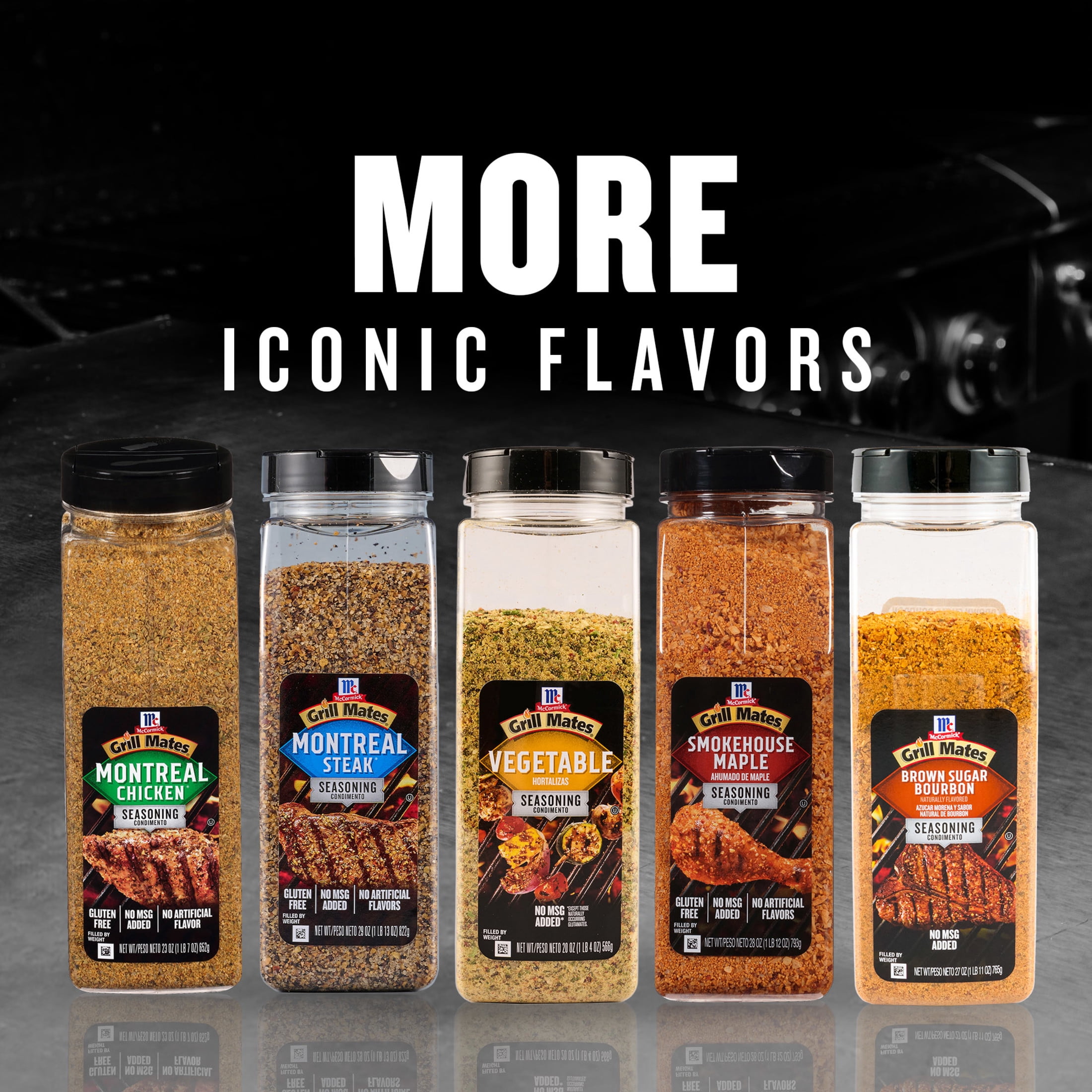 McCormick Grill Mates Kosher Vegetable Seasoning, 20.0 oz Bottle