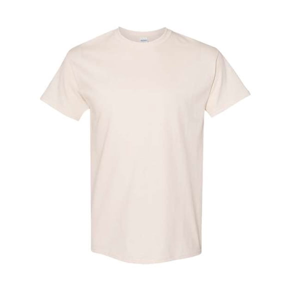 Camiseta de algodón Gildan Heavy Cotton 100% 20F Natural 2XL