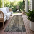 thumbnail image 6 of Addison Rugs Chantille Indoor/Outdoor Transitional Stripes Taupe Washable Runner Rug, 2'3" x 7'6", 6 of 6