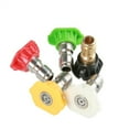 thumbnail image 1 of 5pcs Spray Nozzles Spray Connectors Nozzle Tips Adapters Kit Universal for High Pressure Washer Sprayer, 1 of 5