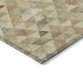 thumbnail image 4 of 5' X 8' Beige Tan And Taupe Geometric Washable Indoor Outdoor Area Rug, 4 of 5