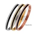 thumbnail image 4 of sweethay portátil con estilo de repuesto, diamantes de imitación electrochapados pulidos, brazalete de fiesta para hombres y mujeres, adorno Ropa, zapatos y accesorios Miscelánea Oro 8 mm, 4 of 6