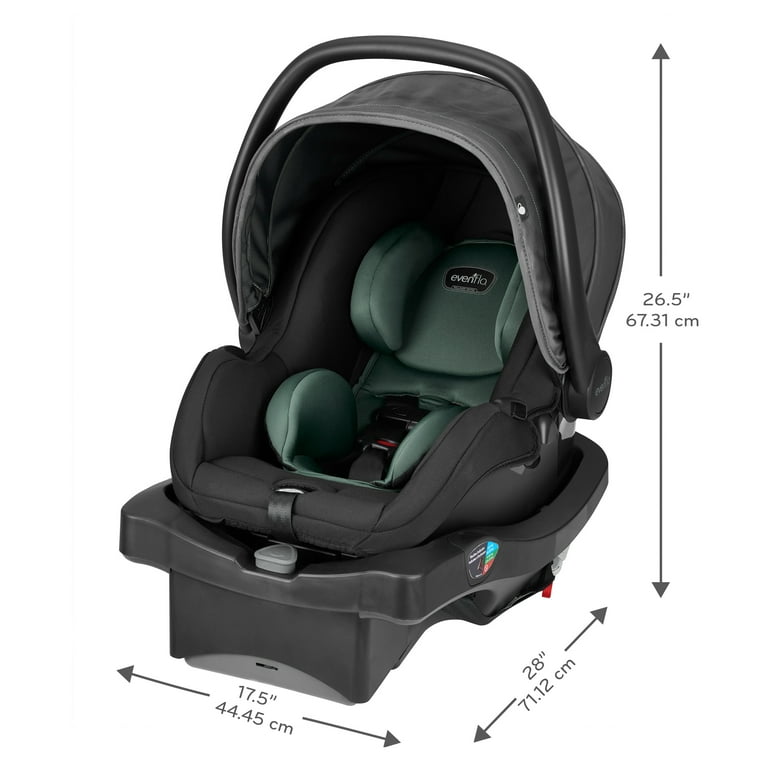 Evenflo infant car store seat weight limit