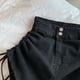 thumbnail image 5 of Jumpingount Pantalones cortos Retro de verano para mujer Prendas para la parte inferior del cuerpo Negro METRO Jumpingount  AP019256-02, 5 of 6
