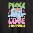 thumbnail image 3 of Horton Hears a Who - Horton Peace Love Happiness  - Toddler & Youth Crewneck Fleece Sweatshirt, 3 of 5