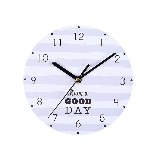Tablero de densidad, reloj de pared redondo, tictac, movimiento de cuarzo, sala de estar, dormitorio, reloj decorativo kenally JJ23605-05B