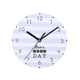 thumbnail image 1 of Tablero de densidad, reloj de pared redondo, tictac, movimiento de cuarzo, sala de estar, dormitorio, reloj decorativo kenally JJ23605-05B, 1 of 6