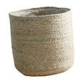 thumbnail image 4 of Cesta tejida para macetas, organizador de macetas con forro impermeable, cesta de almacenamiento 42cm x 41cm, 4 of 9