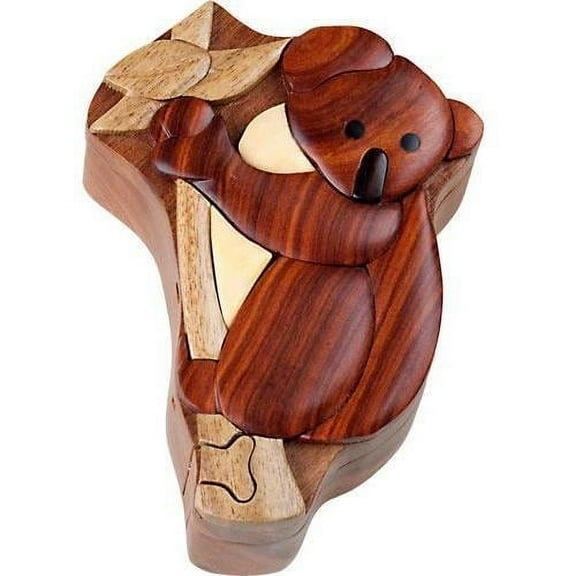 Koala Bear - Secret Wooden Puzzle Box