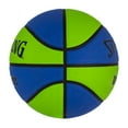 thumbnail image 3 of Spalding 29.5" Varsity Multicolor Outdoor Basketball - Blue/Green, 3 of 7