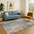 thumbnail image 7 of Addison Rugs Mayfield Premium Machine Washable Transitional Floral Gray Rectangle Rug, 2'6" x 3'10", 7 of 7