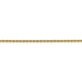 thumbnail image 3 of Auriga Fine Jewelry 14K Yellow Gold 2 mm Regular Rope Chain Necklace for Women 16", 3 of 6