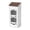 White, variant on JOIVI Potato Storage Wood Bin, Wooden Bread Storage Bins with Removable Drawer & 2 Doors, 16'' Onion Organizer with Grocery Section, Vegetable Organization Cabinet for Kitchen, Rustic Brown