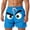 Light Blue, variant on Men Shorts Casual Men's Funny Cartoon Character Print Casual Summer Shorts Comfortable Elastic Waist Breathable Outdoor for Daily and Vacation Black L