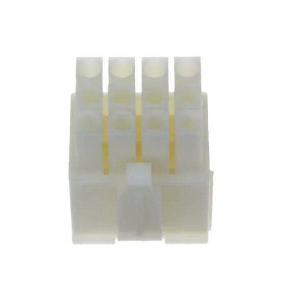 Pack of 5 172170-1 Connectors 12 Rectangular - Housings Plug Natural 0.163 (4.14mm)