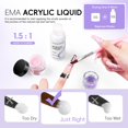 thumbnail image 4 of Kit de uñas acrílicas PEACECOLOR para principiantes con 11 colores, 4 of 9