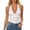 Y1-White, variant on Women's Bodysuit Deep V Neck Backless Sleeveless Going Out Tank Tops Thong Body Suits