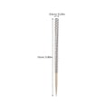 thumbnail image 2 of LOLIPPYY 24Pcs Silver Cake Pop Sticks with Ribbon for Baking Tool for Valentine's Day, 2 of 6