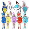 thumbnail image 1 of Children's Tooth Modeling Clothing Bacteria War Program Drama Performance Toothbrush Props Kindergarten Y, 1 of 3