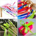 thumbnail image 4 of LAICAIW Solid Color Neon Green Satin Ribbon, 1-1/2 Inches x 25 Yards Fabric Satin Ribbon for Gift Wrapping, Crafts, Hair Bows Making, Wreath, Wedding Party Decoration and Other Sewing Projects, 4 of 7
