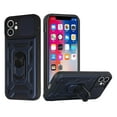 thumbnail image 3 of SOGA Compatible for Apple iPhone 13 Case with Camera Screen Swivel Protector Cover Rugged ShockProof Drop Protection Phone Case with Magnetic Kickstand Mount Plate [Blue], 3 of 9