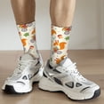thumbnail image 6 of Fuzoiu Forest Squirrel Print Athletic Crew Socks for Men & Women,Casual Crew Socks,Above Ankle Crew Socks for Business, Casual, 6 of 6