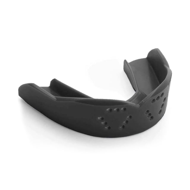 Protector bucal SISU 3D Youth Black Charcoal Black de 2.0 mm para atletas