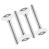 DINHEAROM Garage Door Rollers for Use Silver Nylon 4Set 4.1X1.8X1.8in