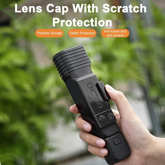 Joernso Protective Lens Cover Built-in Sponge Pad Dustproof Precise Hole Positioning Screen Protector for DJI OSMO POCKET3