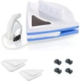 thumbnail image 1 of HouCheer HouCheerShop Nettoyeur de Fenêtre Magnétique, Outil de Nettoyage de Vitres Double Face pour Fenêtres Hautes Épaisseur 0.1 Pieds'- 0.3 Pieds' (Bleu), 1 of 7