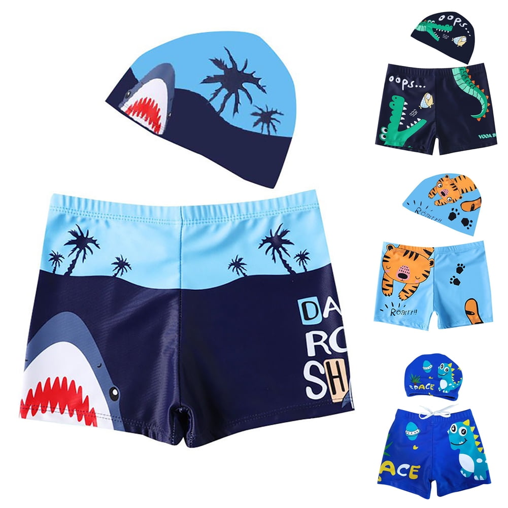 GYRATEDREAM Boys Swim Trunks Boys Bathing Suit Quick Dry Boardshorts