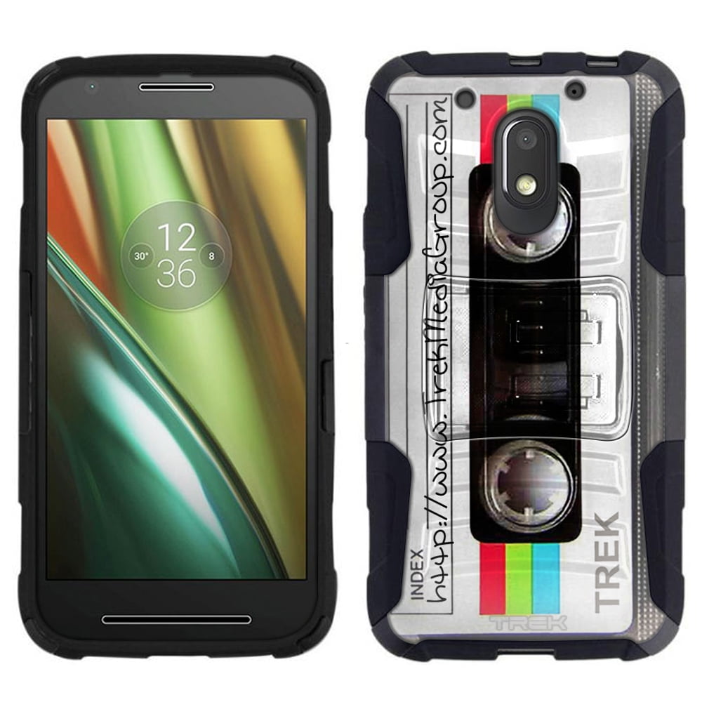 Motorola Moto E3 Armor Hybrid Case Retro 90 Tape Cassette Walmart