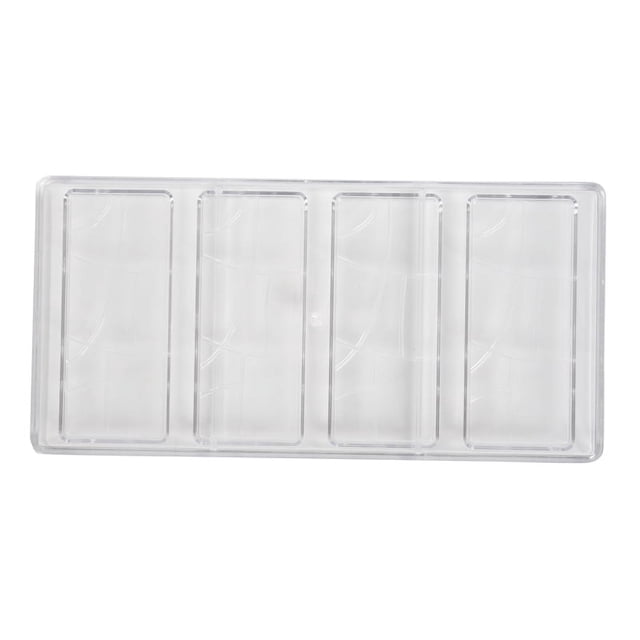 Molde para barra de chocolate, molde para hornear, molde para pastel, herramienta para decorar, chocolate duro transparente, fabricante de policarbonato